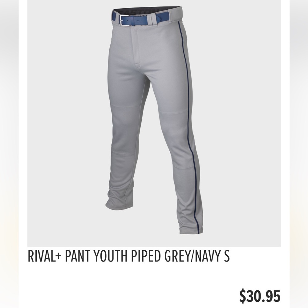 Easton rival baseball pants